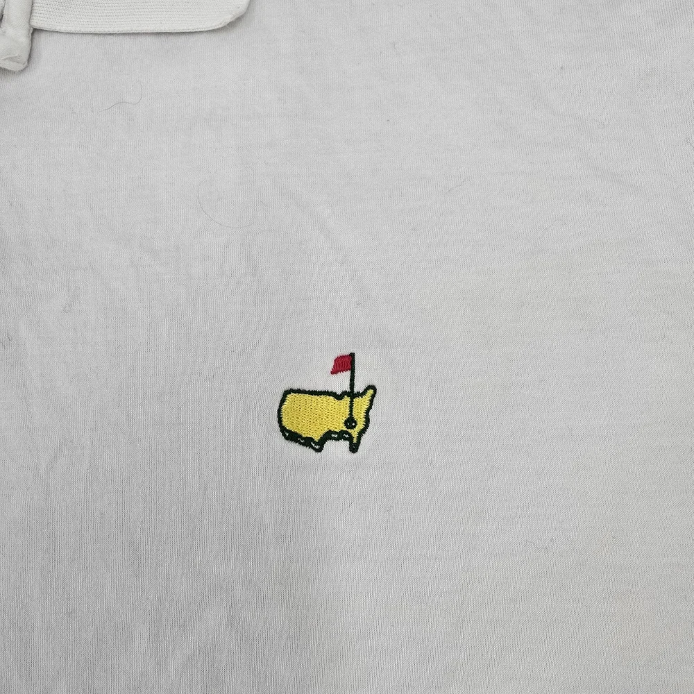 Amen Corner US PGA Masters Augusta National Mens Polo Large Pima Cotton White XL - Picture 5 of 9